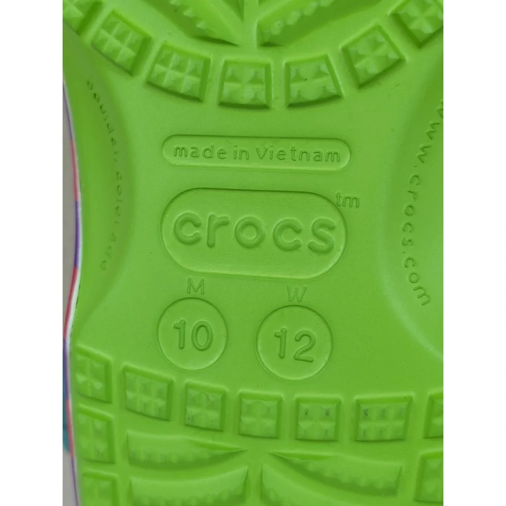 Crocs x The Simpsons Krusty the Clown Mens Size 10 Womens Size 12 Classic Clog